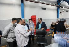 گزارش تصویری بازدید هیات رئیسه دانشگاه از شرکت طب پلاستیک